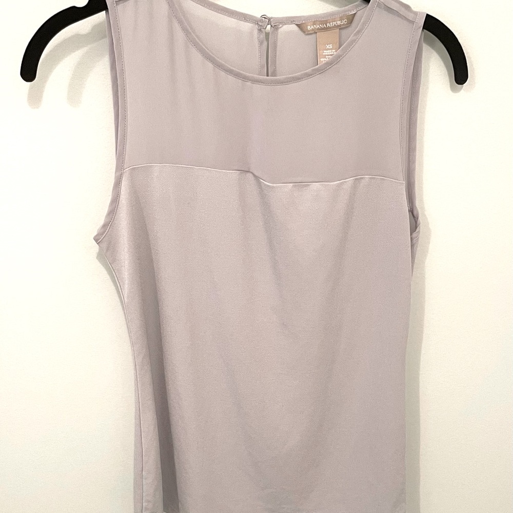 Banana republic grey tank top